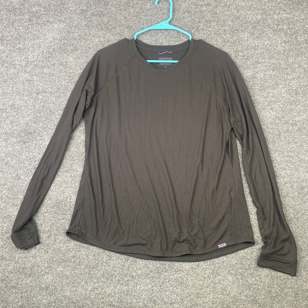 Patagonia Capilene Cool Trail Long Sleeve Shirt Womens L 24492